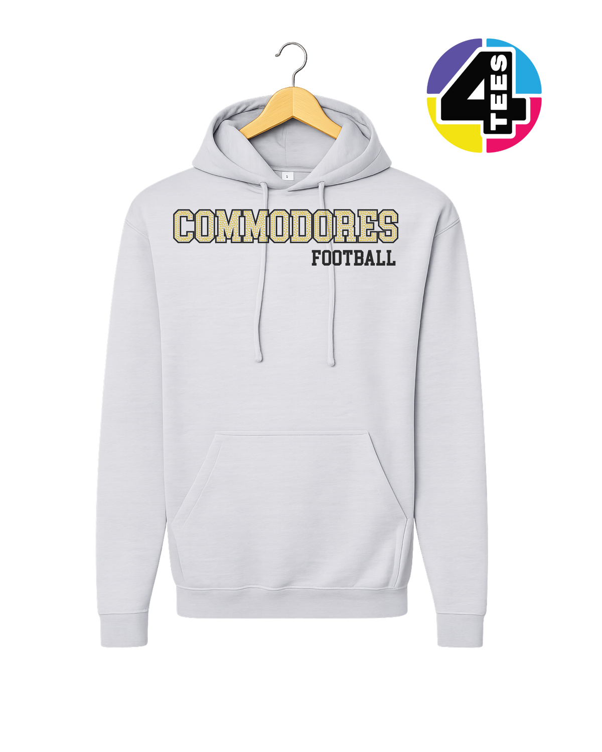 Commodores Spangle Football Hoodie