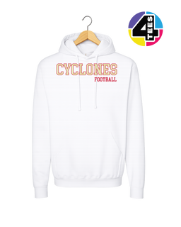 Cyclones Spangle Football Hoodie