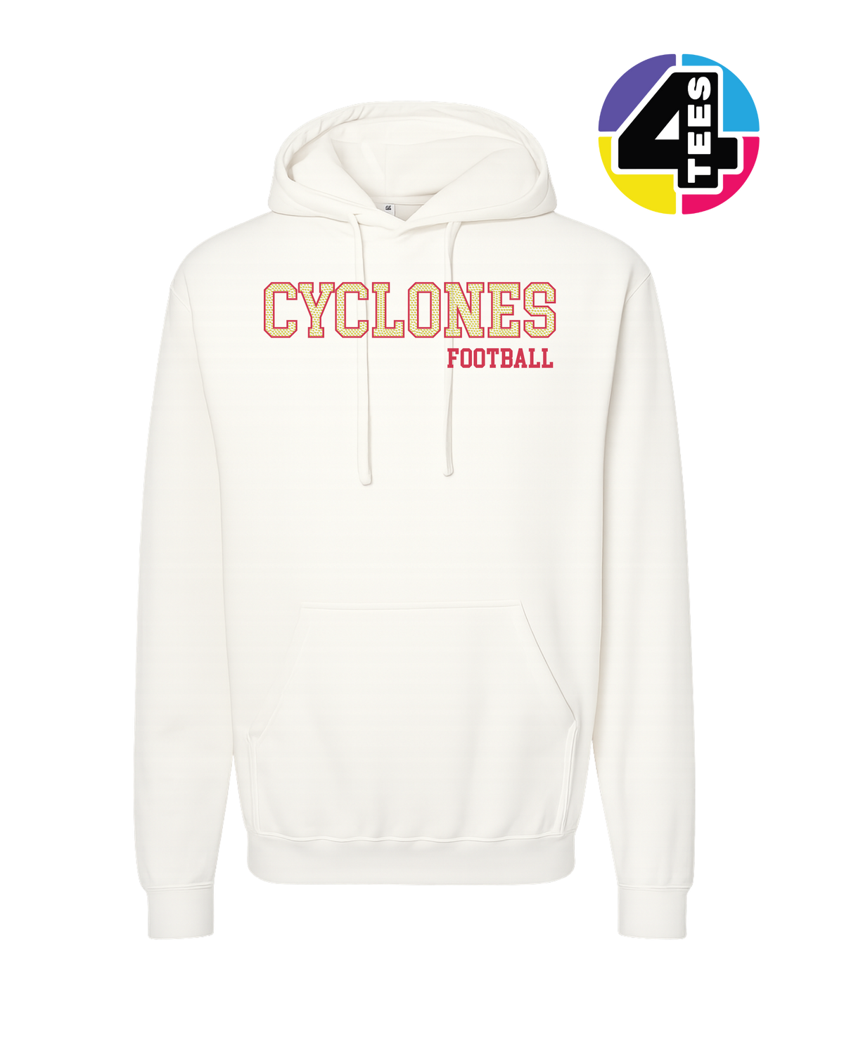 Cyclones Spangle Football Hoodie