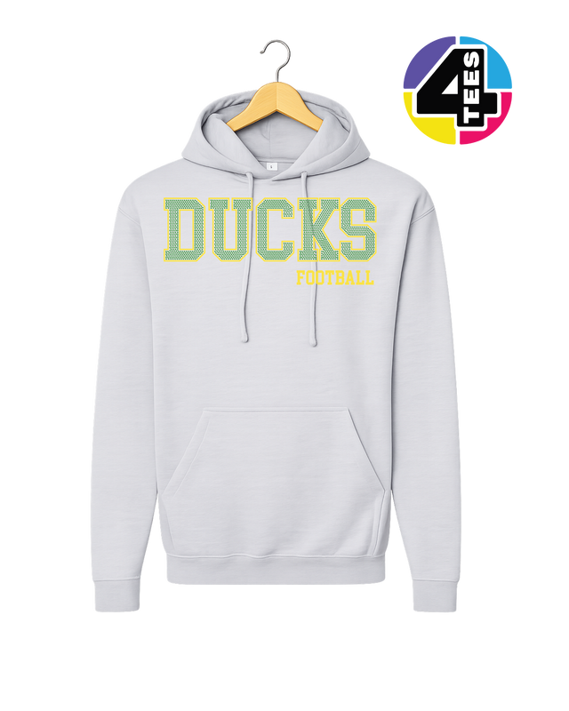 Ducks Spangle Football Hoodie