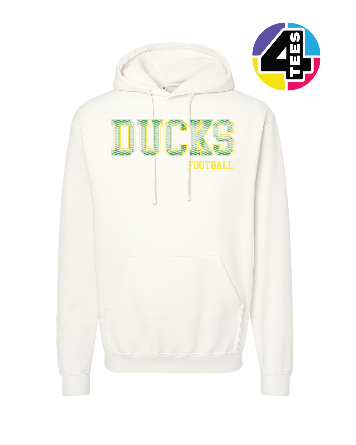 Ducks Spangle Football Hoodie