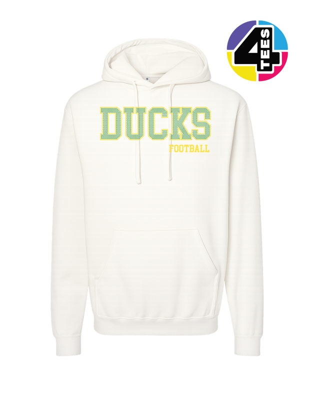 Ducks Spangle Football Hoodie