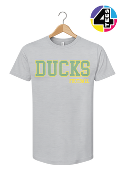 Ducks Spangle Football Tee
