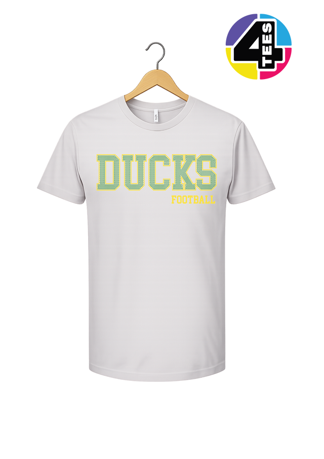 Ducks Spangle Football Tee