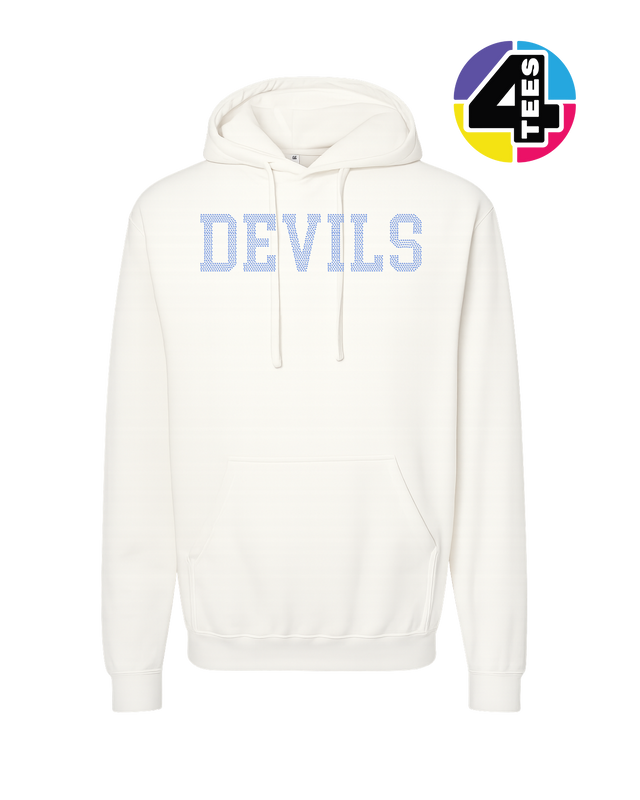 Devils Spangle Football Hoodie