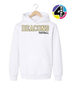 Deacons Spangle Football Youth Hoodie
