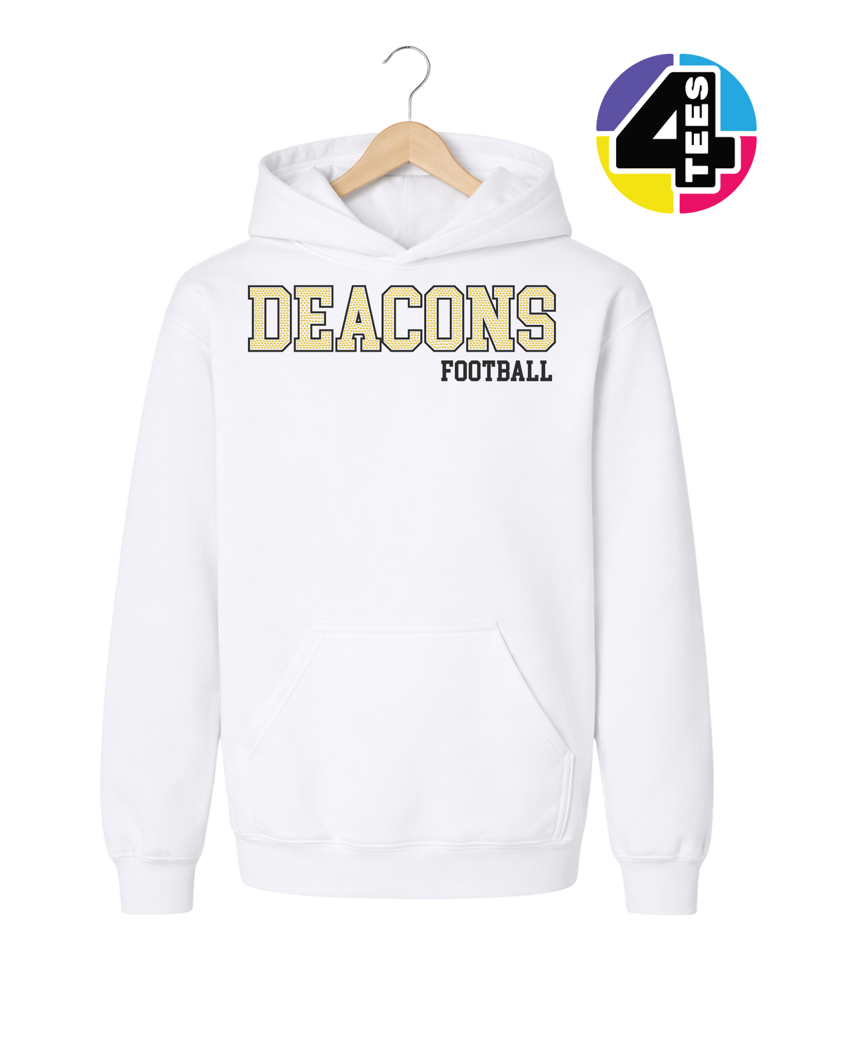 Deacons Spangle Football Youth Hoodie