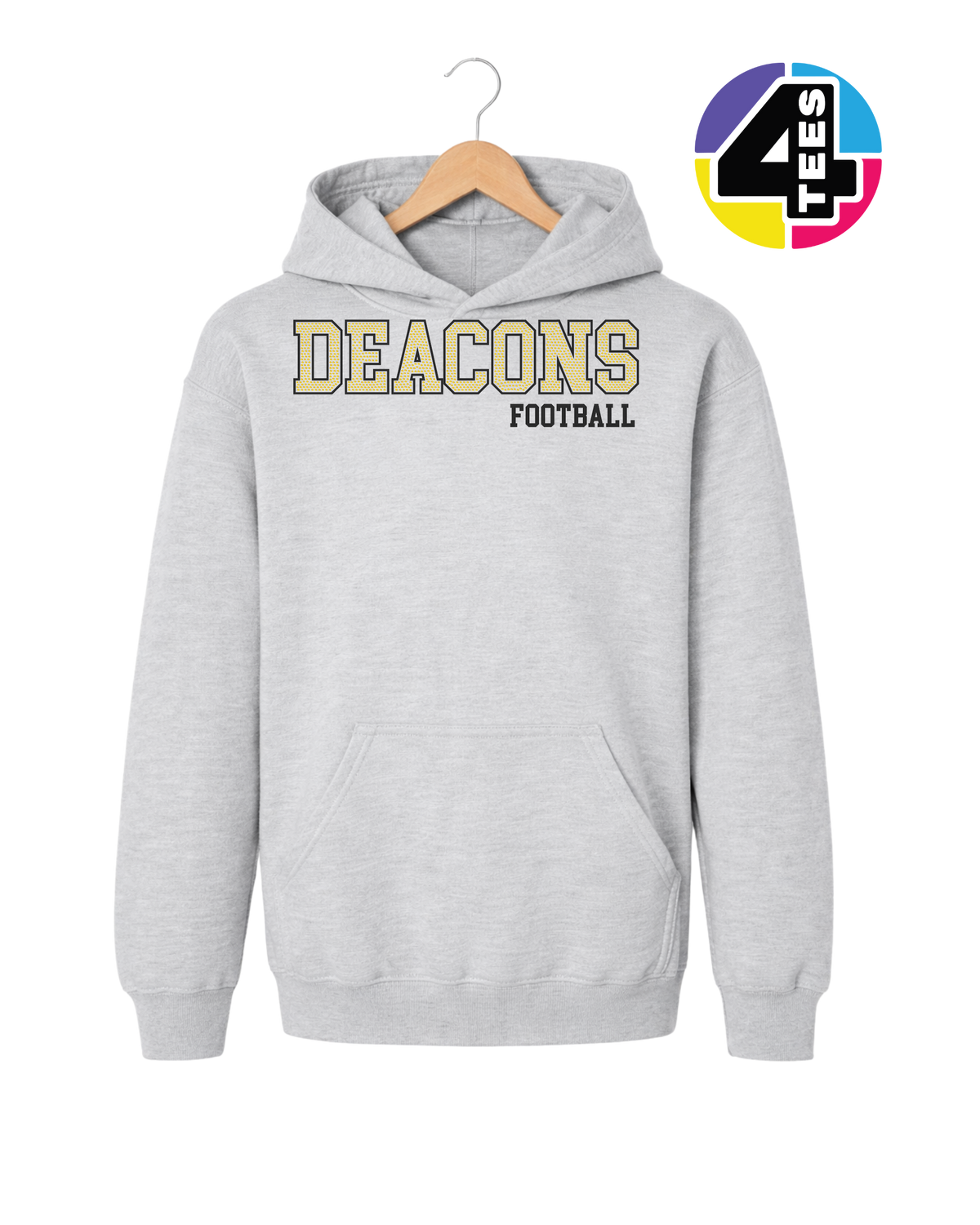 Deacons Spangle Football Youth Hoodie
