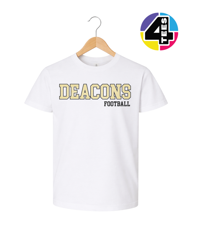 Deacons Spangle Football Youth Tee