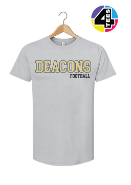 Deacons Spangle Football Tee
