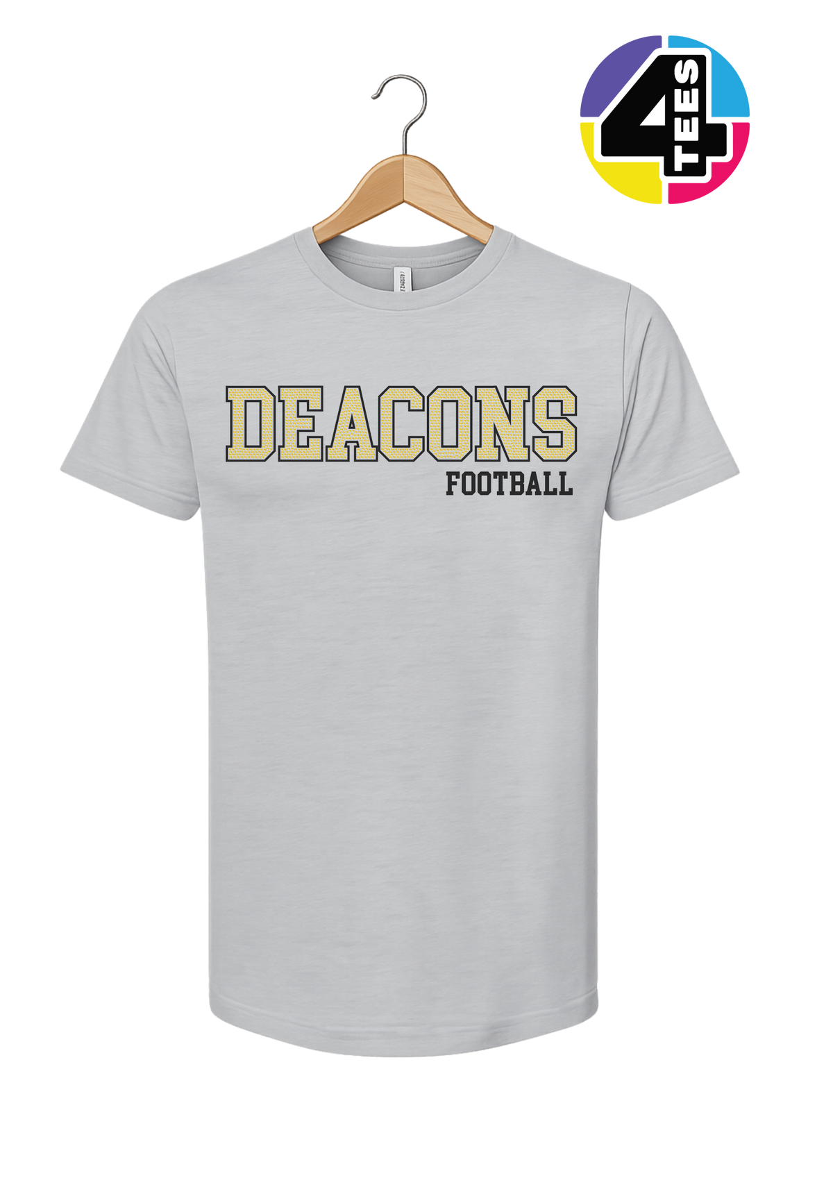 Deacons Spangle Football Tee
