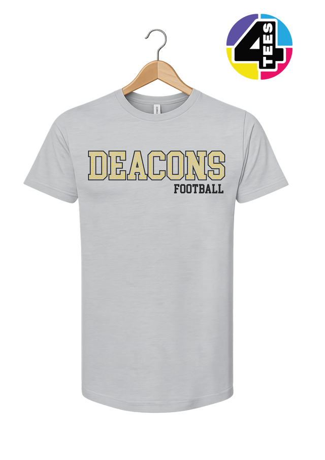 Deacons Spangle Football Tee