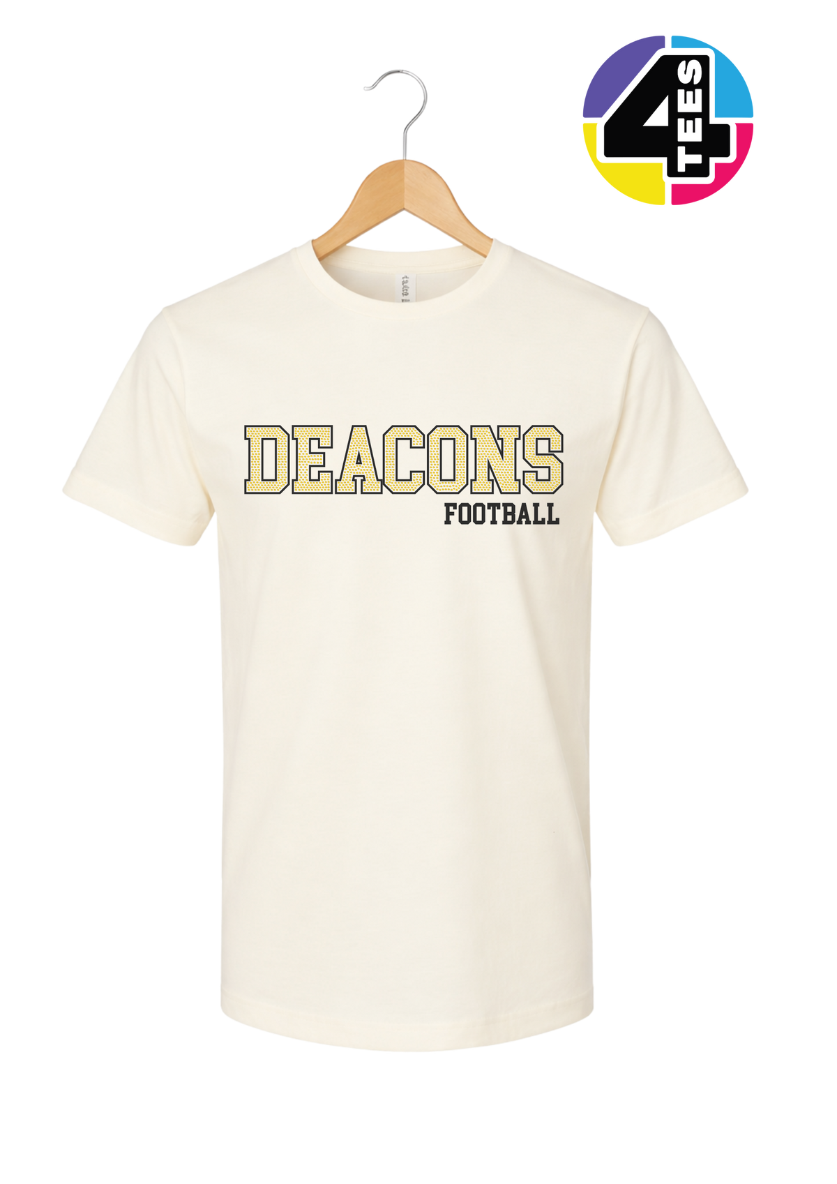 Deacons Spangle Football Tee