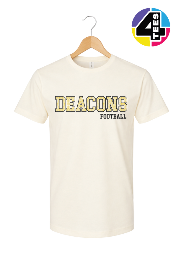 Deacons Spangle Football Tee