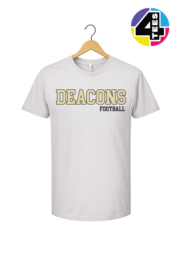 Deacons Spangle Football Tee