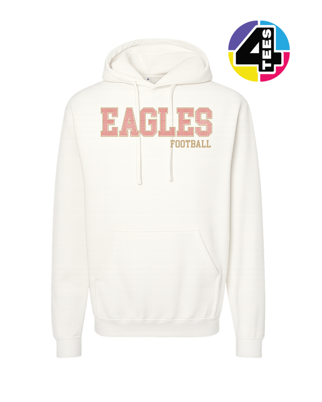 Eagles Spangle Football Hoodie