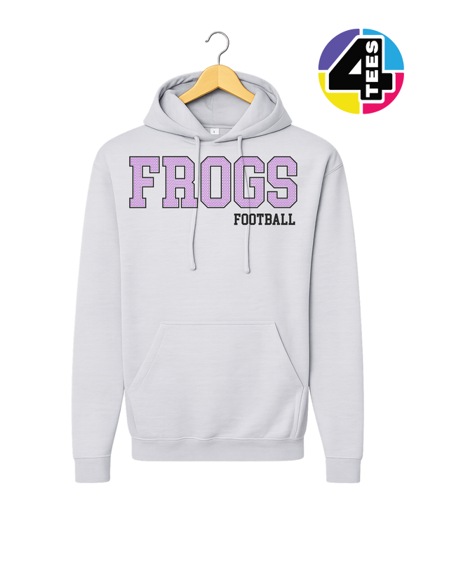 Frogs Spangle Football Hoodie