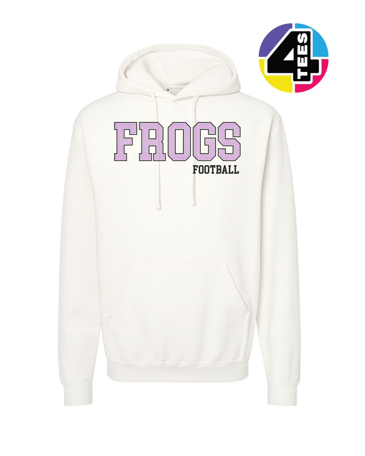Frogs Spangle Football Hoodie