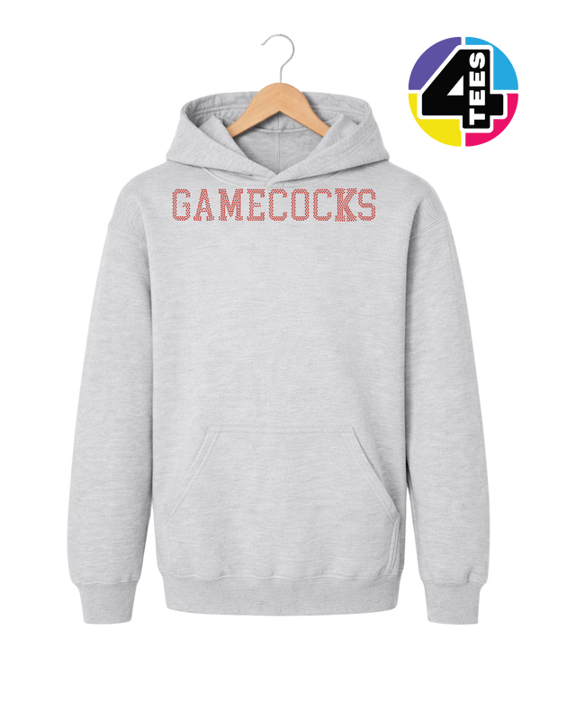 Gamecocks Spangle Football Youth Hoodie