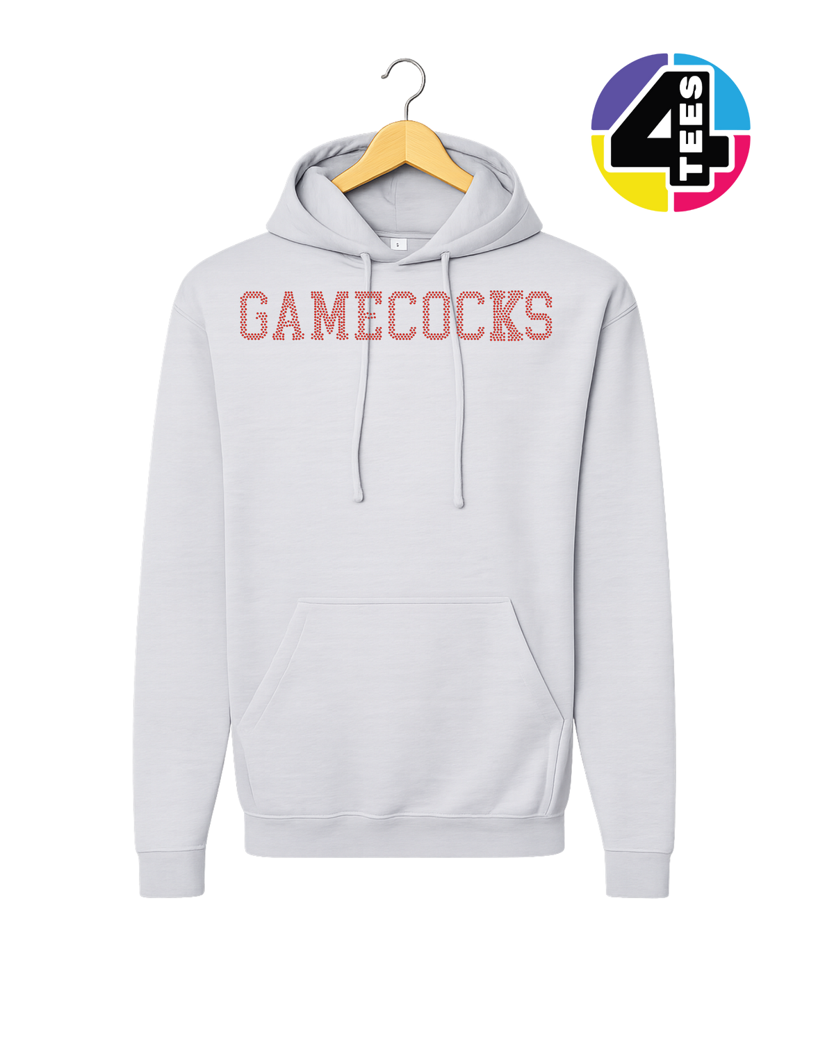 Gamecocks Spangle Football Hoodie