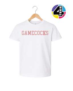 Gamecocks Spangle Football Youth Tee