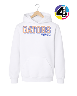 Gators Spangle Football Youth Hoodie