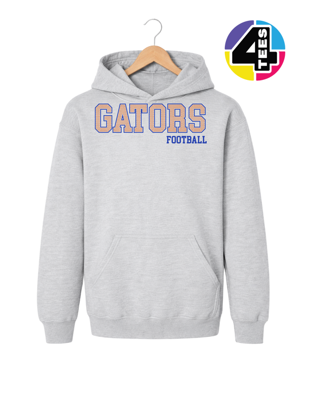 Gators Spangle Football Youth Hoodie