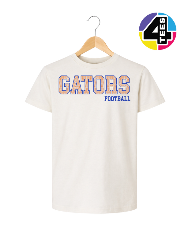 Gators Spangle Football Youth Tee