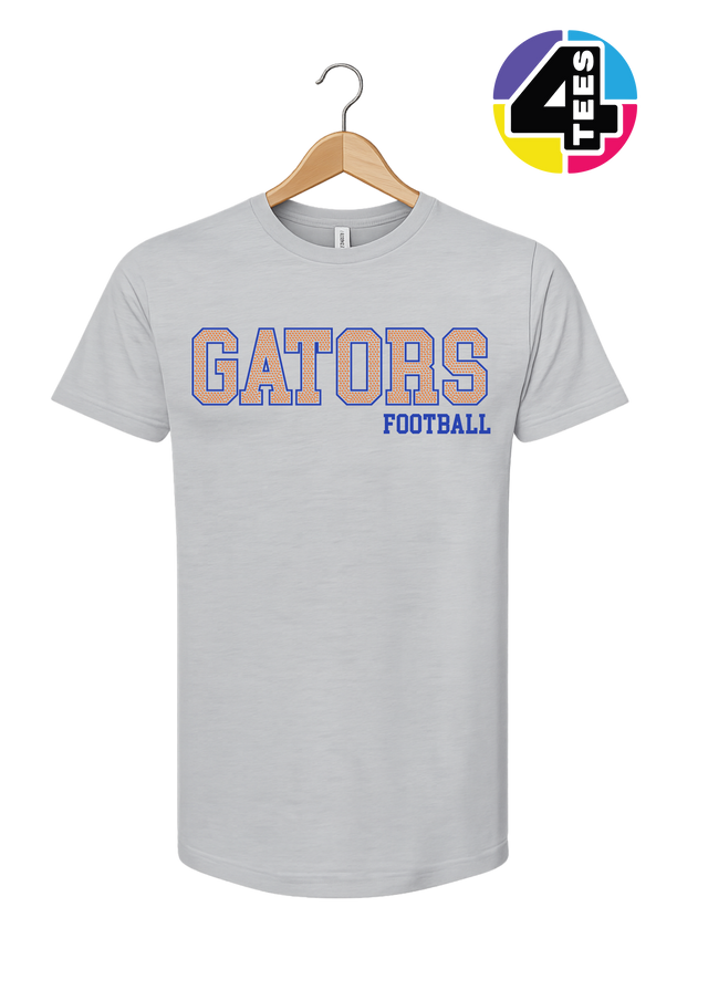 Gators Spangle Football Tee
