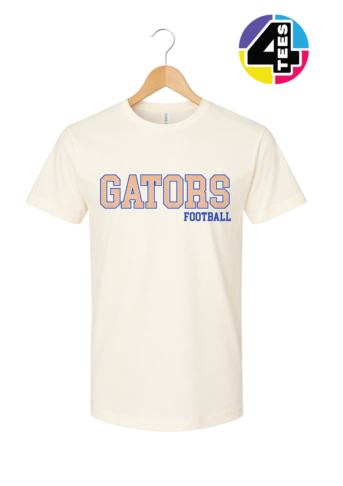 Gators Spangle Football Tee
