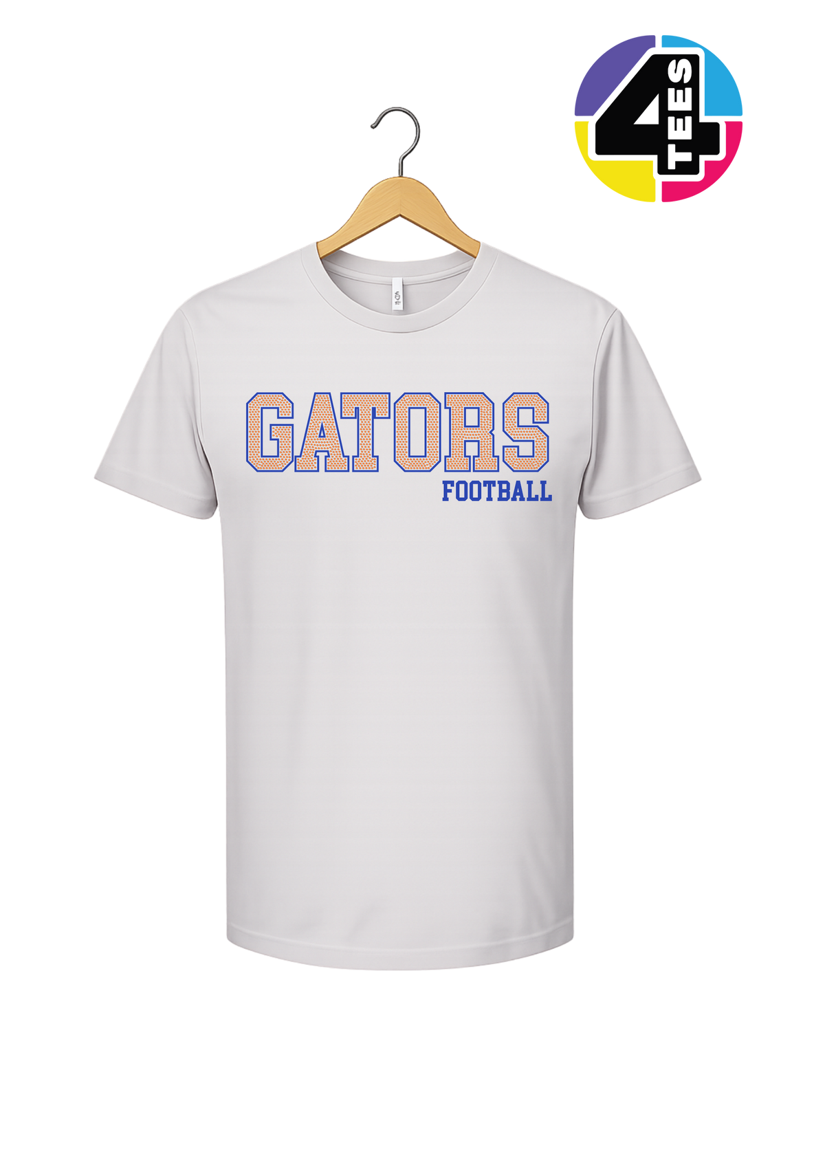 Gators Spangle Football Tee