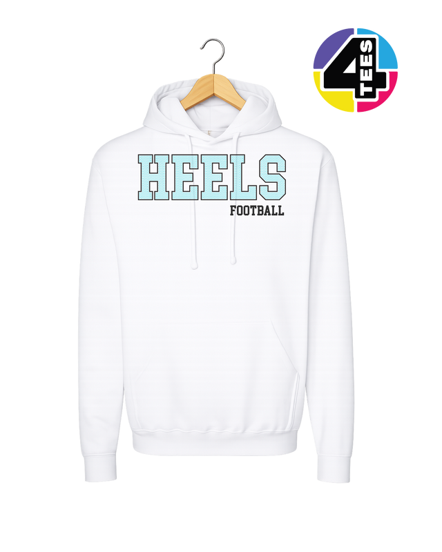 Heels Spangle Football Hoodie