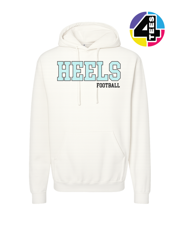 Heels Spangle Football Hoodie