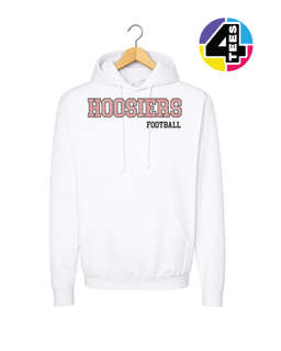 Hoosiers Spangle Football Hoodie