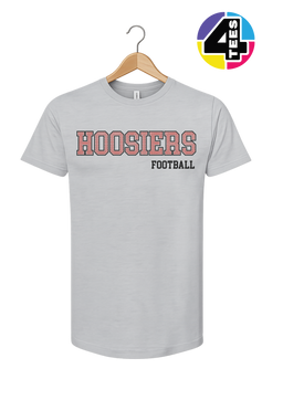 Hoosiers Spangle Football Tee