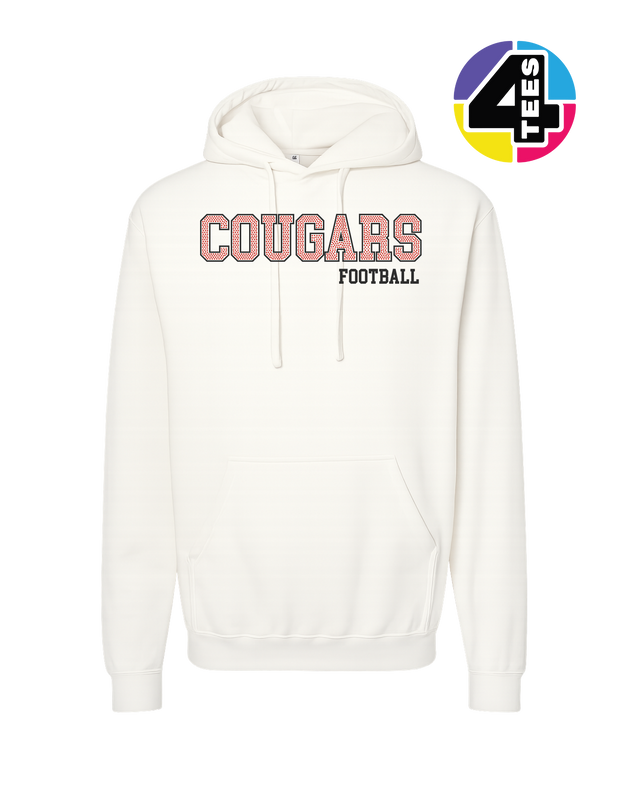 Cougars Spangle Football Hoodie