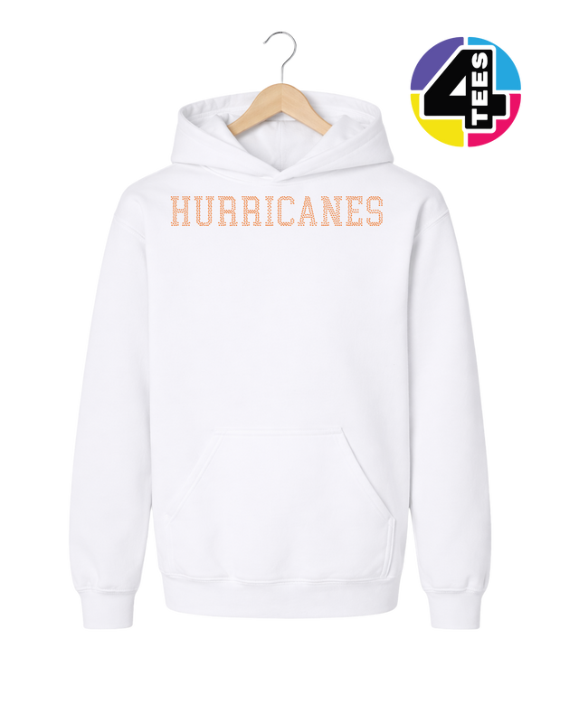 Hurricanes Spangle Football Youth Hoodie