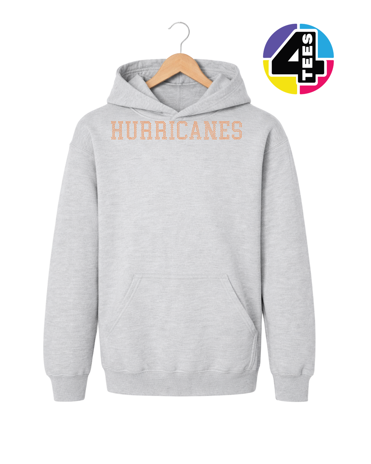 Hurricanes Spangle Football Youth Hoodie