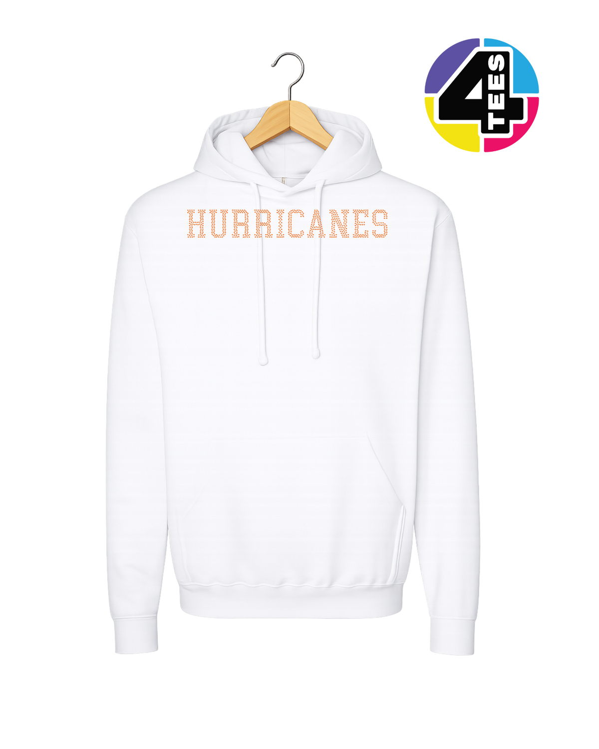 Hurricanes Spangle Football Hoodie