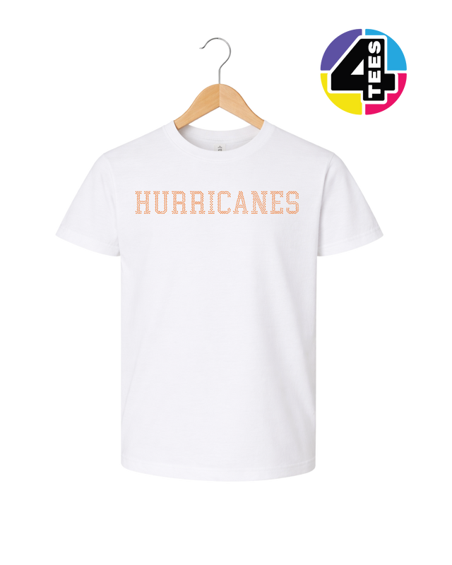 Hurricanes Spangle Football Youth Tee