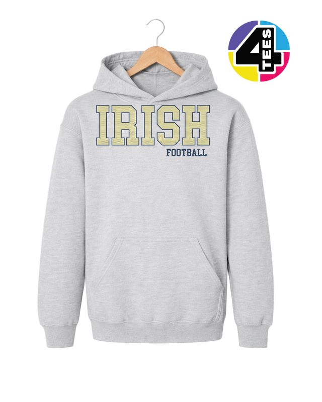 Irish Spangle Football Youth Hoodie