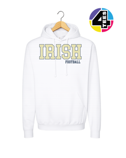 Irish Spangle Football Hoodie