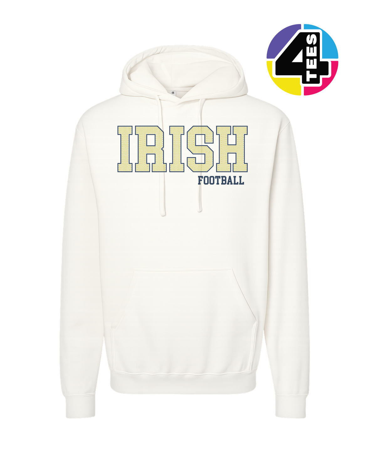 Irish Spangle Football Hoodie