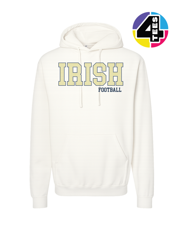 Irish Spangle Football Hoodie