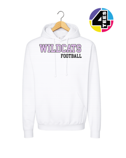 Wildcats Spangle Football Hoodie