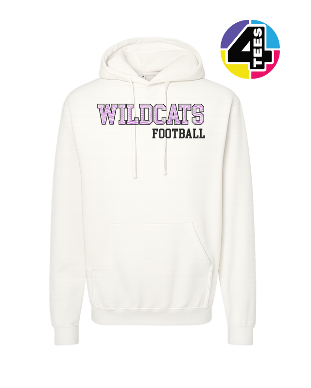 Wildcats Spangle Football Hoodie