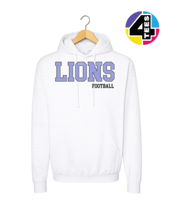 Lions Spangle Football Hoodie