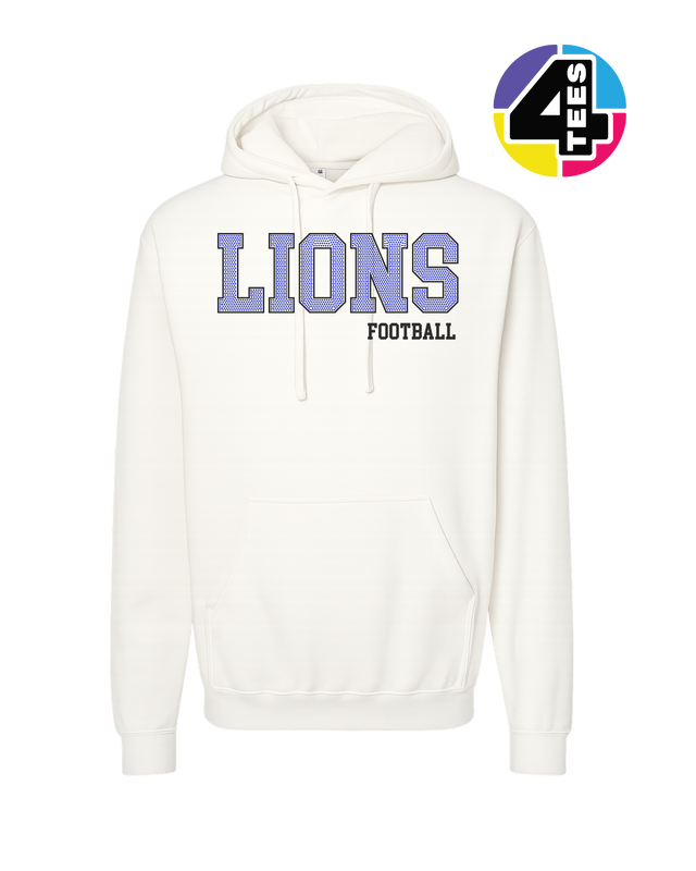 Lions Spangle Football Hoodie