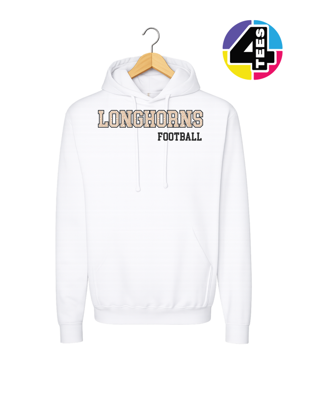 Longhorns Spangle Football Hoodie