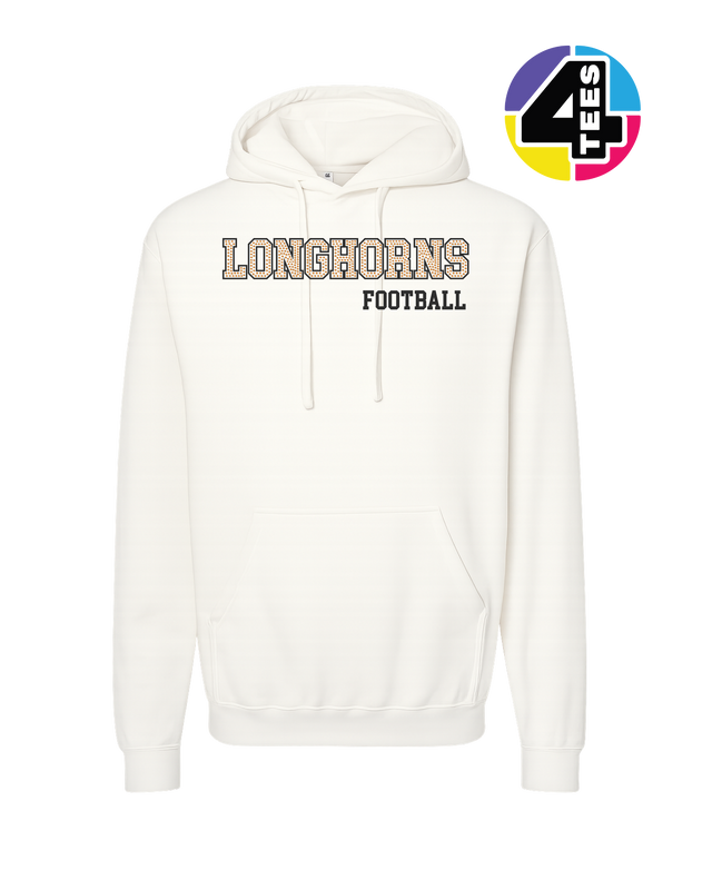 Longhorns Spangle Football Hoodie